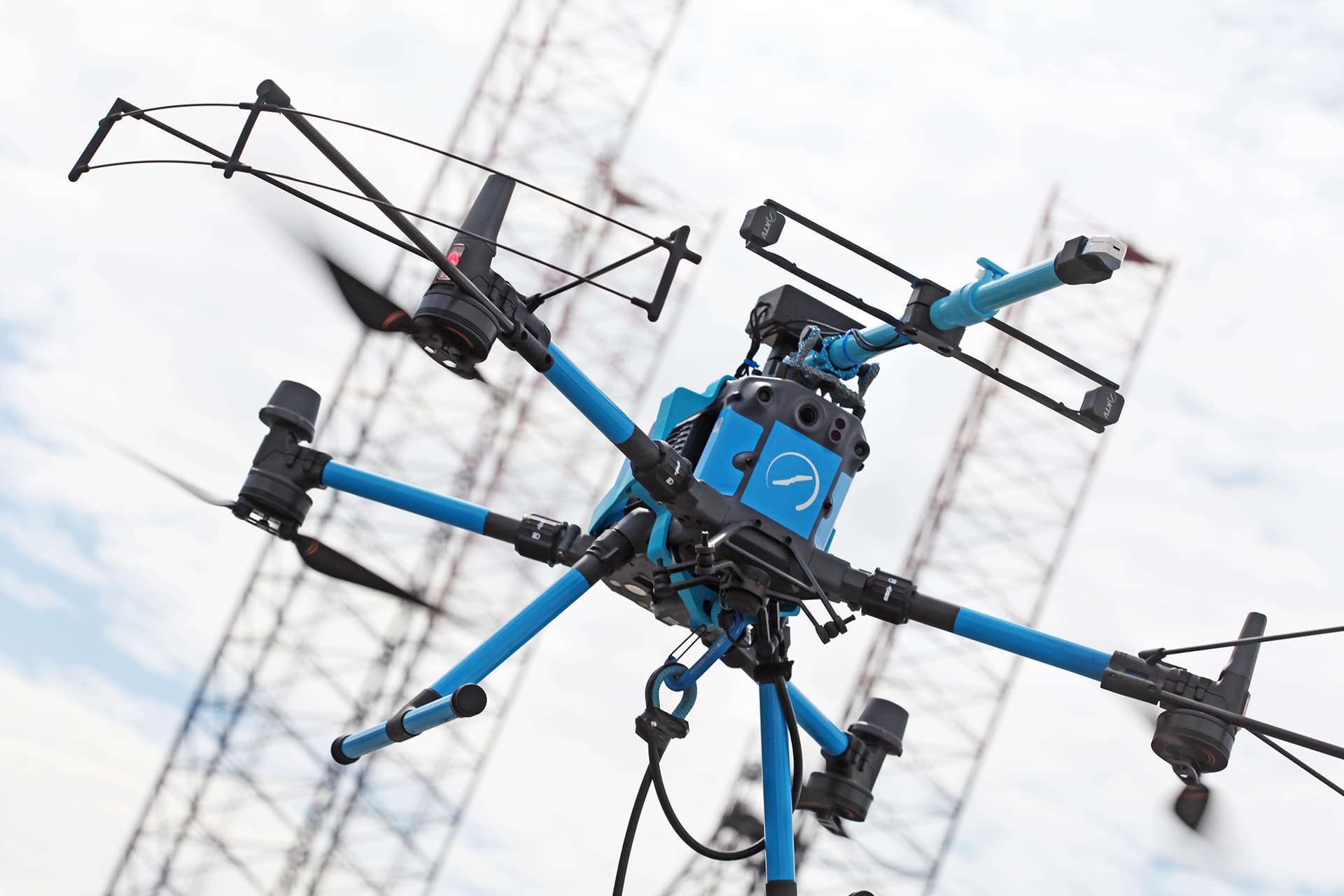 KTV Working Drone industrial maintenance