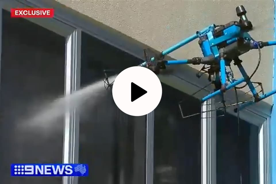9News 報導澳洲 KTV 工作無人機
